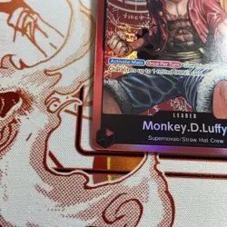 One Piece English Monkey.D.Luffy ST01-001 Leader Foil - Near Mint - Image 2