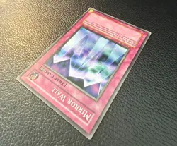 YUGIOH MIRROR WALL SUPER RARE 1ST EDITION PSV-016 NM - Image 4