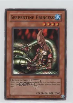 Serpentine Princess Unlimited YuGiOh Legacy of Darkness #LOD-057 2003 READ - Image 1