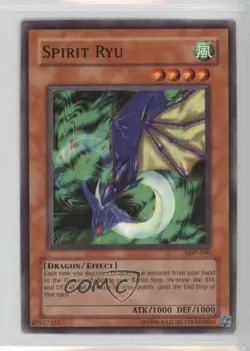 Spirit Ryu Unlimited YuGiOh Legacy of Darkness #LOD-036 2003 READ - Image 1
