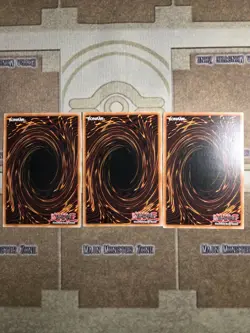 Yugioh! 3x Dragon Ravine LCKC-EN072 Secret Rare 1st Edition Near Mint Playset - Image 2