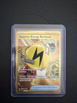 Pokemon TCG Sv02 Paldea Evolved Superior Energy Retrieval Card 277/193 Near Mint - Image 1