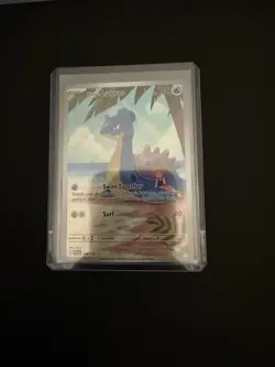 Pokemon TCG SV10:DESTINED Rivals Lapras Card 194/182 Mistys Near Mint NM - Image 1