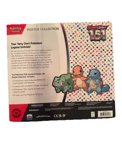 Pokemon TCG Scarlet & Violet 151 Poster Collection Box Promo Boosters 2023 - Image 2