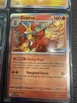 Chaos Rising Staff Prerelease Promos Goodra Ampharos Crobat Delphox Pokemon TCG - Image 5