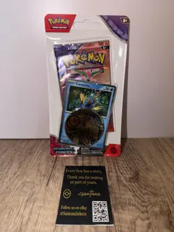 Pokemon Temporal Forces Checklane Blister Set of 2 Packs Bellibolt / Carvanha 820650853319 - Image 2