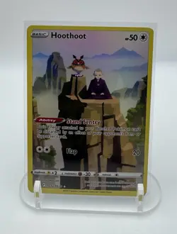 Hoothoot & Sage TG12/TG30 Astral Radiance NM Ultra Rare Pokemon Card 1729 - Image 1