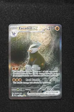 Black Bolt Excadrill ex 168/086 Special Illustration Rare Pokemon NM/M - Image 1