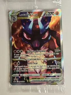Lucario VSTAR SWSH291 Pokemon TCG Sword and Shield Black Star Promo NM - Image 1