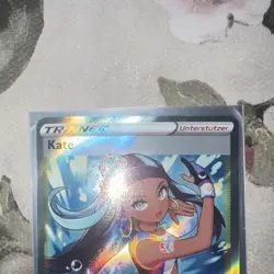 Pokemon TCG Kate TG27/TG30 Trainer-Unterstutzer Full Art Holo Deutsch - Image 2