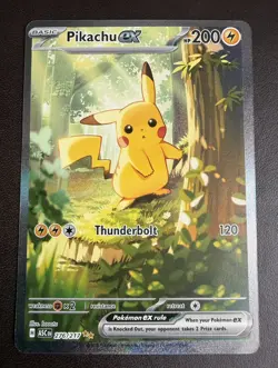 Pokemon TCG Pikachu ex 276/217 SIR Ascended Heroes (NM Fresh) - Image 1
