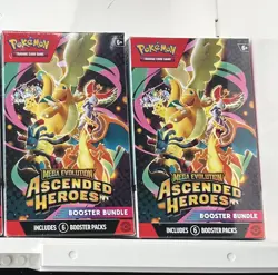 Pokemon Ascended Heroes Booster Bundle X2 Brand New Same Day Shipping - Image 1