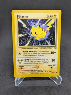 Pikachu - 70/111 - Neo Genesis - MP - Pokemon WotC Vintage - Image 1