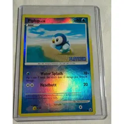 Pokemon Piplup 71/100 Platinum Reverse Holo Rare 2008 Diamond & Pearl Card - Image 1