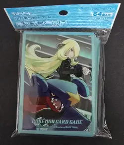 Pokemon Center 2025 Cynthia Garchomp Set Of 63 Deck Sleeves - Image 1