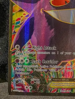 Gengar EX 114/119 Full Art Ultra Rare Holo XY Phantom Forces LP/NM Pokemon Card - Image 4