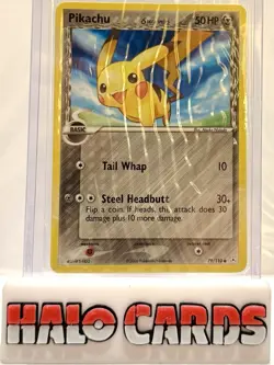 PACK FRESH Pokemon Pikachu TCG Holon Phantoms Delta Species Card 79/110 W10 - Image 1