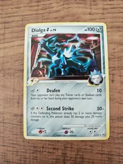 Pokemon Card Dialga G 7/127 Holo Rare Platinum - Image 1