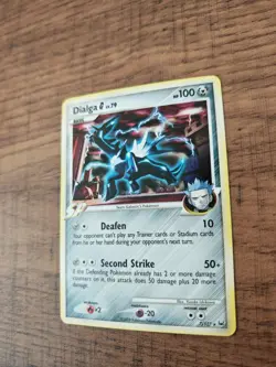 Pokemon Card Dialga G 7/127 Holo Rare Platinum - Image 3