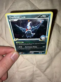 Pokemon TCG Darkrai G Lv.58 3/111 Holo Rare Rising Rivals LP - Image 4