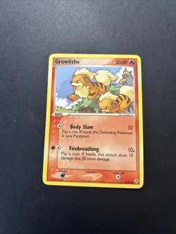 Growlithe 55/92 Legend Maker Regular Pokemon TCG LP - Image 1