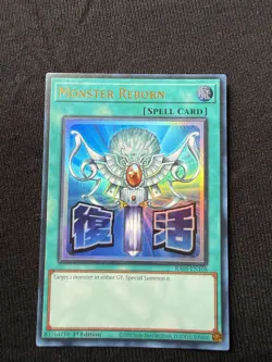 Yu-Gi-Oh! Monster Reborn RA05-EN108 Rarity Collection 5 1st Ed Konami - Image 1