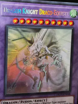 Yu-Gi-Oh! YuGiOh Dragon Knight Draco-Equiste DREV-EN038 Ghost Rare Unlimited MP - Image 4