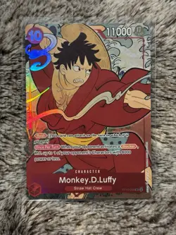One Piece 1st Anniversary Set Monkey D Luffy ST10-006 + Nami OP01-016 MINT - Image 2
