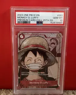 2023 ONE PIECE PREMIUM BANDAI COLLECTION 25TH EDITION MONKEY D. LUFFY - Image 1