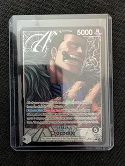 Bandai Crocodile Alt Art Leader OP14-079 One Piece Card Game English - Image 3