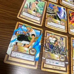 Bandai Carddass One Piece Hyper Battle Zoro 14 Card Set Rare Authentic - Image 2
