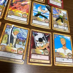 Bandai Carddass One Piece Hyper Battle Zoro 14 Card Set Rare Authentic - Image 3