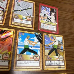 Bandai Carddass One Piece Hyper Battle Zoro 14 Card Set Rare Authentic - Image 5