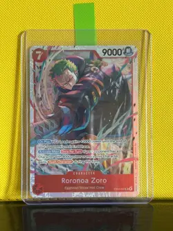 One Piece TCG - Roronoa Zoro SR EB04 007 (English) - Image 1
