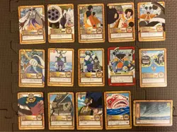 Bandai One Piece Carddass Hyper Battle 15 Card Set Rare Authentic Limited - Image 1