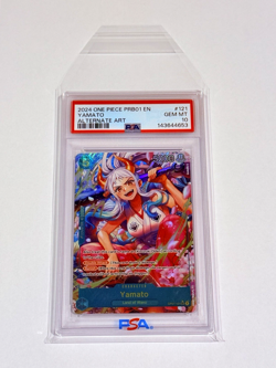 One Piece Premium Booster (PRB01) - Yamato SEC Alternate Alt Art Foil PSA 10 ENG - Image 3