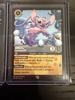 Disney Lorcana First Chapter Angel - Experiment 624 191/204 x3 Regular English - Image 5