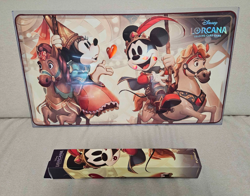 Disney Lorcana Park Exclusive Mickey and Minnie Premium Foil Play Mat - Image 5