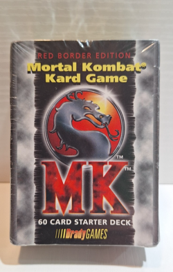 Mortal Kombat 60 card starter deck Red Border Edition - Image 1