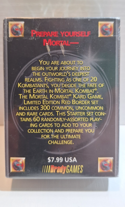 Mortal Kombat 60 card starter deck Red Border Edition - Image 2