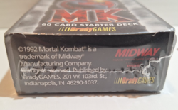 Mortal Kombat 60 card starter deck Red Border Edition - Image 5