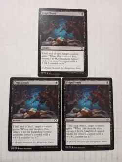 X3 Feign Death 103 C D&D AFR Adventures in the Forgotten Realms Magic Card 3X - Image 1