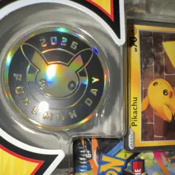 Blister pack, Pikachu Promo card, 3booster packs, Fast Shipping - Image 3