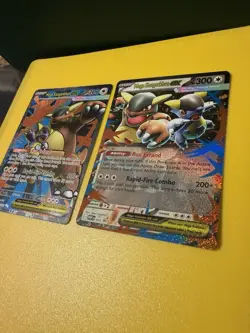 Pokemon Holo Card Bundle - Mega Kangaskhan EX - 2 Cards - Image 2