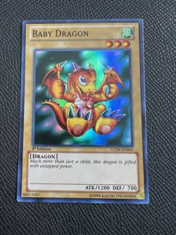 Baby Dragon LCJW-EN006 1st Edition Holo Rare Yu-Gi-Oh Card NM - Image 1