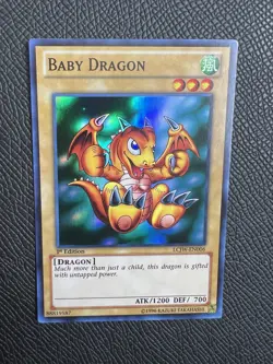 Baby Dragon LCJW-EN006 1st Edition Holo Rare Yu-Gi-Oh Card NM - Image 3