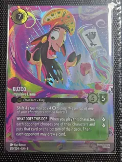 Disney Lorcana Kuzco Card/204 - Image 1