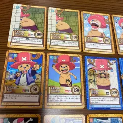 Bandai One Piece Carddass Hyper Battle Chopper 18 Card Set Rare Collection - Image 2