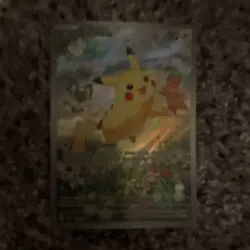 Pokemon Pikachu Full Art Holo Basic Card The Pokemon Company TCG - Image 1