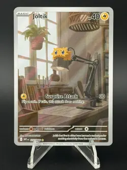 Pokemon Joltik TCG White Flare Holo Card 116/086 Sv: White Flare - Image 1